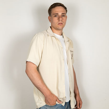 Mediterranean Blouse Men - Beige