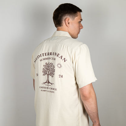 Mediterranean Blouse Men - Beige