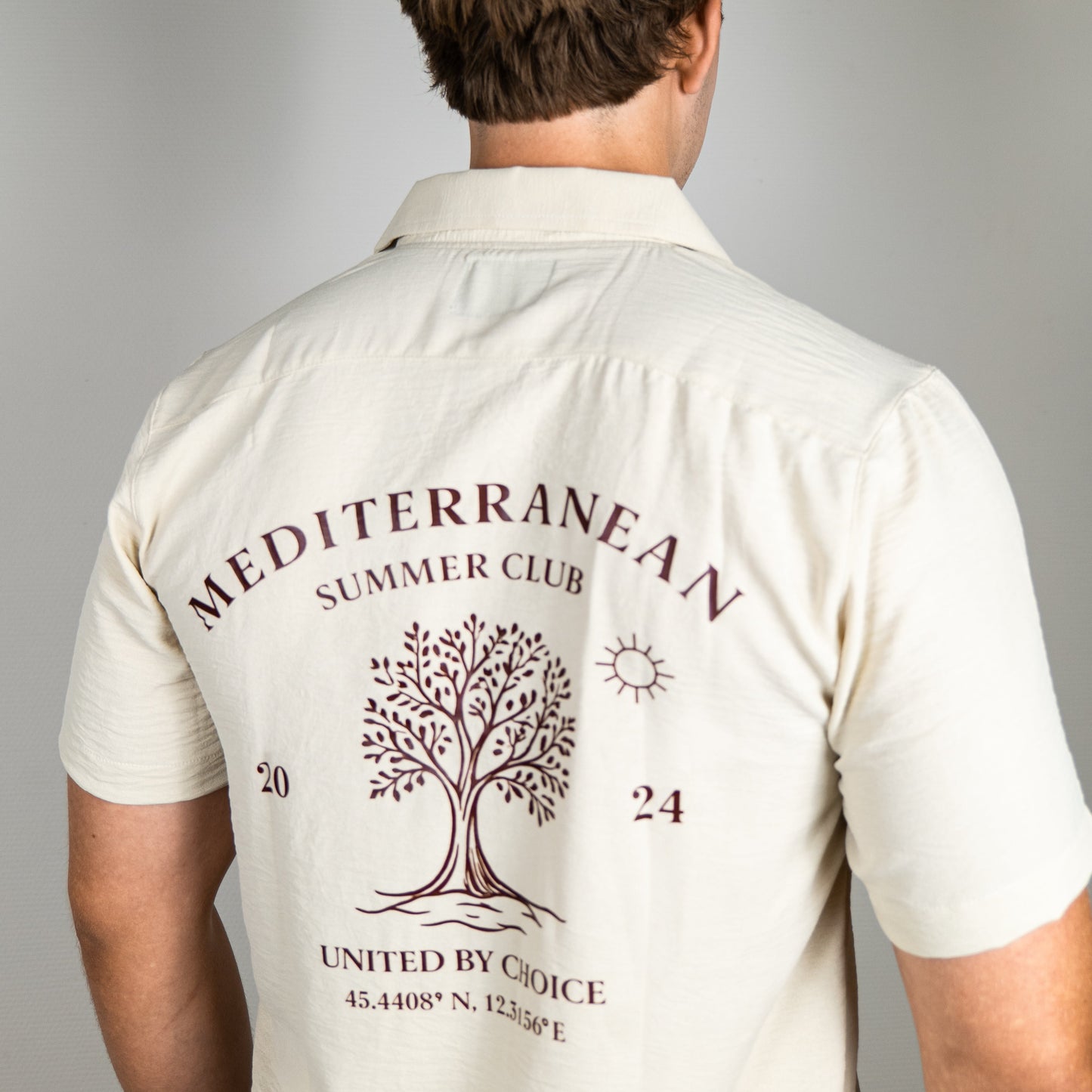 Mediterranean Blouse Men - Beige