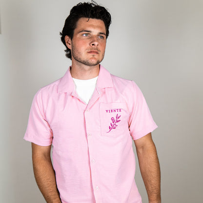 Mediterranean Blouse Men - Pink