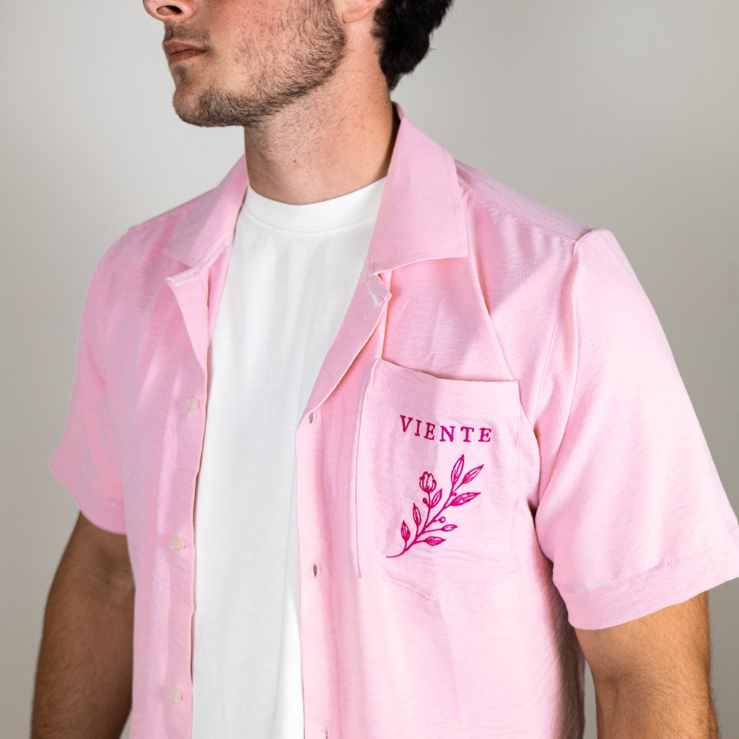 Mediterranean Blouse Men - Pink