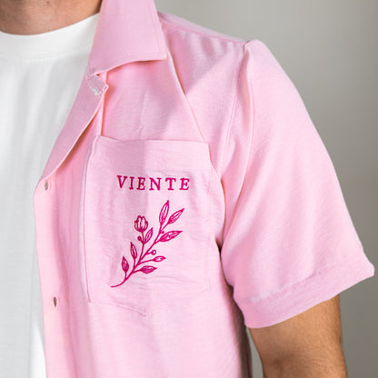 Mediterranean Blouse Men - Pink