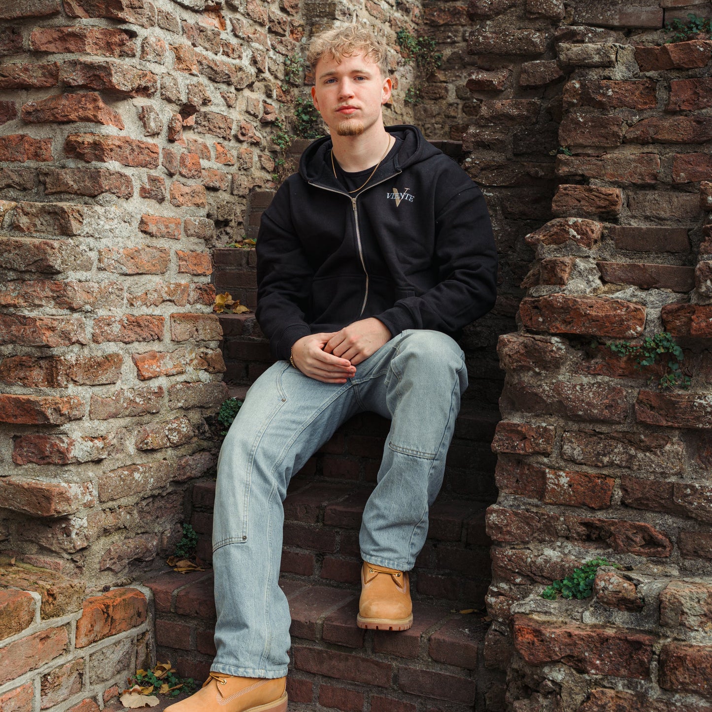 Equal Black - Full-Zip Hoodie