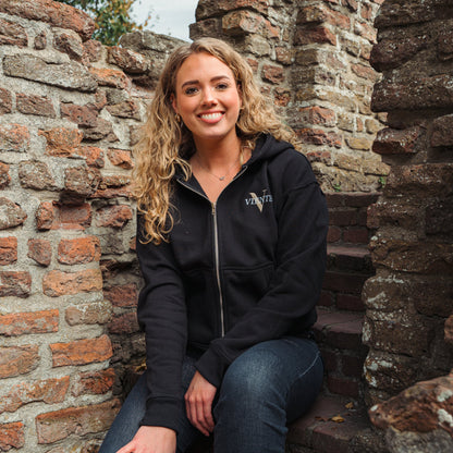 Equal Black - Full-Zip Hoodie